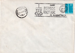 A8352- VISIT THE SCULPTURAL ENSEMBLE ROMANIA STAMP, TARGU JIU 1982, ROMANIAN POSTAGE USED STAMP ON COVER - Brieven En Documenten