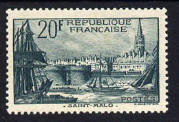 France 1938-39 St Malo 20f Green U/m But Gum Disturbed SG 601 - Other & Unclassified