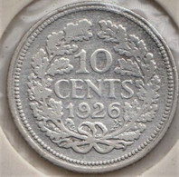 @Y@    Nederland  10   Cent   Wilhelmina 1926      (5258) - 10 Cent