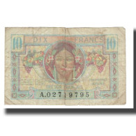 Billet, France, 10 Francs, 1947, Undated, TB, Fayette:vF 30.1, KM:M7a - 1947 Trésor Français