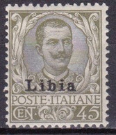 Libia - 1917 45 C.verde N. 18 MNH - Libya