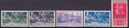 Somalia 1930 - Ferruccio N. 133/137 MNH - Somalie