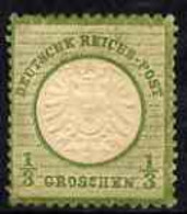 Germany 1872 Eagle 1/3g With Good Embossing Fresh Mtd Mint But Few Minor Tones, SG2 - Nuovi