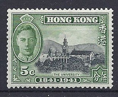 210039504  HONG KONG.  YVERT  Nº  163  */MH - Unused Stamps