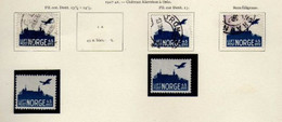 Norvege (1937-41)-     Poste Aerienne  **/*/o - Neufs