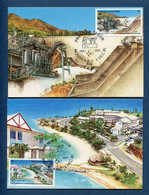 ⭐ Nouvelle Calédonie - Carte Maximum - Premier Jour - FDC -  Caisse Centrale De Coopération économique - 1991 ⭐ - Maximumkarten