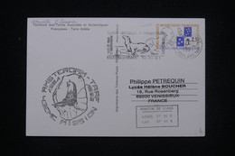 T.A.A.F. - Entier Postal Illustré Pour La France En 1991 - L 99911 - Postal Stationery