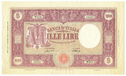 1000 LIRE BARBETTI GRANDE M MEDUSA BI REPUBBLICA ITALIANA 14/11/1950 BB+ - Sonstige & Ohne Zuordnung