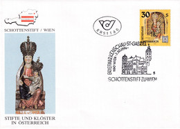 A8426- ERSTTAG, THE SCHOTTENSTIFT OF VIENNA ,REPUBLIK OESTERREICH 1994 WIEN USED STAMP ON COVER - Storia Postale