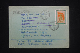 U.R.S.S. - Enveloppe De Odessa Pour La Suisse En 1955 - L 99952 - Covers & Documents