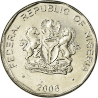 Monnaie, Nigéria, 50 Kobo, 2006, TTB, Nickel Clad Steel, KM:13.3 - Nigeria