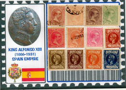 EUROPE:#SPAIN KINGDOM# KING ALPHONSE XIII#CLASSIC#1874>(ESC-260LC-1) (09) - Sonstige & Ohne Zuordnung