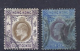 210039536  HONG KONG.  YVERT  Nº  82/3 - Gebruikt