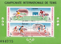 TENNIS INTERNATIONAL 1988  ROMANIA BLOCK - Tennis