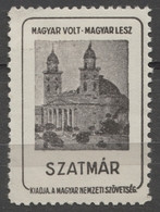 Satu Mare Szatmár Cathedral Church - Occupation Revisionism WW1 Romania Hungary Transylvania - Used - Transylvania