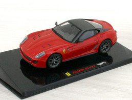 HOTWHEELS ELITE - FERRARI 599 GTO - Rouge Et Gris - T6267 - 1/43 - Hot Wheels