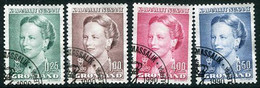 GREENLAND 1990 Queen Margarethe Definitive Used.  Michel 201-04 - Oblitérés