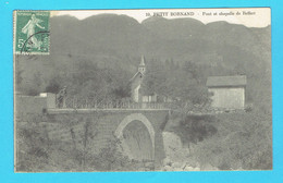 CPA  PETIT BORNAND Pont Et Chapelle De Beffert 74 Haute Savoie - Faucigny