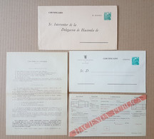 ESPAÑA. SOBRES DE LA ADMINISTRACIÓN PUBLICA. GIRO POSTAL TRIBUTARIO. COMPLETO. - Officials