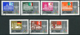 HUNGARY 1979 Pre-Olympic Spartakiad Used.  Michel 3355-61 - Used Stamps