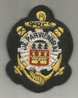 écusson Tissu , 9 E Régiment De Commandement Et De Soutien , Nantes , Scratch , JE PARVIENDRAI, Frais Fr 1.85 E - Patches