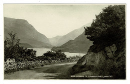 Ref 1489 - Judges Postcard - Entrance To Llanberis Pass - Caernarvonshire Wales - Caernarvonshire