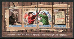 HUNGARY 2007 Molnar Publication Centenary Block MNH / **.  Michel Block 311 - Ongebruikt