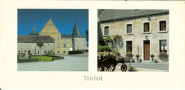 CP De TINLOT  " Le Château D'Abée , Une Ferme Fleurie à Seny " - Tinlot