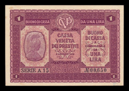 Italia Italy Military 1 Lira 1918 Pick M4a SC- AUNC - Other & Unclassified