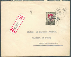 ARMOIRIES 2Fr.50. Obl. Sc BRUXELLES 1 sur Enveloppe Recommandée Du 20-V-1941 Vers Horion-Hozemont . TTB  - 18282 - Brieven En Documenten