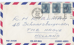 Canada Luchtpost Brief Uit 1959 Met 3 Zegels  (1898) - Andere & Zonder Classificatie