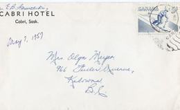 Canada Brief Uit 1957 Met 1 Zegel  (1901) - Other & Unclassified