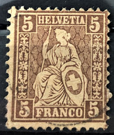 SWITZERAND 1862 - Canceled - Sc# 43 - 5r - Used Stamps