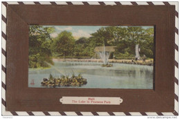 5AH291 HULL THE LAKE IN PEARSONS PARK 2  SCANS ARLETTE GARZETTE - Hull