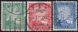 Deutsches Reich   .    Michel   .   372/374        .     O        Gebraucht - Usati