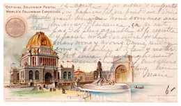 Etats Unis - Entiers Postaux - World's Columbian Exposition - TB - ...-1900
