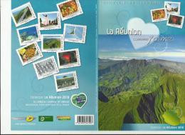 France Collector 2010 **Réunion Broderie Cilaos  Oiseau Fruits Canne Sucre Pitons Volcan Cirques Musique Maloya - Collectors