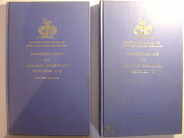 NOMENCLATURE OF ORGANIC CHEMISTRY SECTIONS ABC - IUPAC INTERNATIONAL UNION OF PURE AND APPLIED CHEMISTRY 1966  CHIMIE - - Química