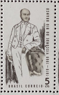C 628 Brazil Stamp 150 Years Visconde Do Rio Branco Diplomacy 1969 - Autres & Non Classés