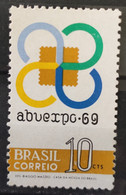 C 655 Brazil Stamp Philatelic Exhibition Abuexpo Servico Postal 1969 - Andere & Zonder Classificatie
