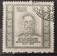 C 661 Brazil Stamp 150 Years Hermann Blumenau 1969 Circulated 1 - Otros & Sin Clasificación