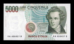 Italia Italy 5000 Lire Bellini 1985 Pick 111a Sc Unc - 5.000 Lire