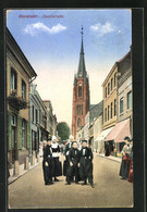 AK Kevelaer, Hauptstrasse Mit Kirche - Kevelaer