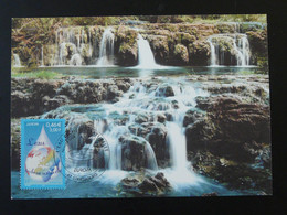 Carte Maximum Card Eau Water Europa 2001 Strasbourg - Water