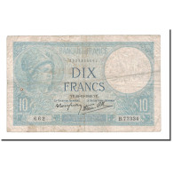 France, 10 Francs, 1940, 1940-10-10, TB, Fayette:7.16, KM:84 - 10 F 1916-1942 ''Minerve''