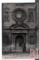320. Othis. Portail De L'Eglise. De Jean Mallet à M. Et Mme G. Bissonnet Au Cimetière Du Père Lachaise. Paris. 1910. - Othis