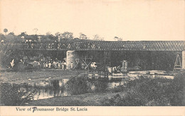 ¤¤   -   ANTILLES   -   SAINTE-LUCIE   -   View Of Troumasser Bridge     -   ¤¤ - Sainte-Lucie