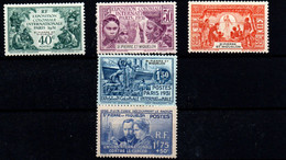 St. Pedro Y Miquelon Nº 132/5 Y 166.  Año 1931/38. - Unused Stamps