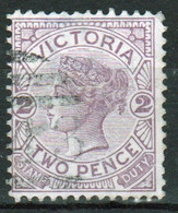 Australia 1886 Queen Victoria Two Pence Stamp Duty Revenue Fiscally Cancelled In Good Condition. - Fiscaux