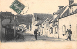 CPA 27 IVRY LA BATAILLE RUE DE L'ABBAYE - Ivry-la-Bataille